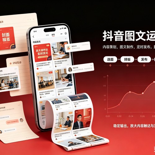 松北抖音图文代运营服务